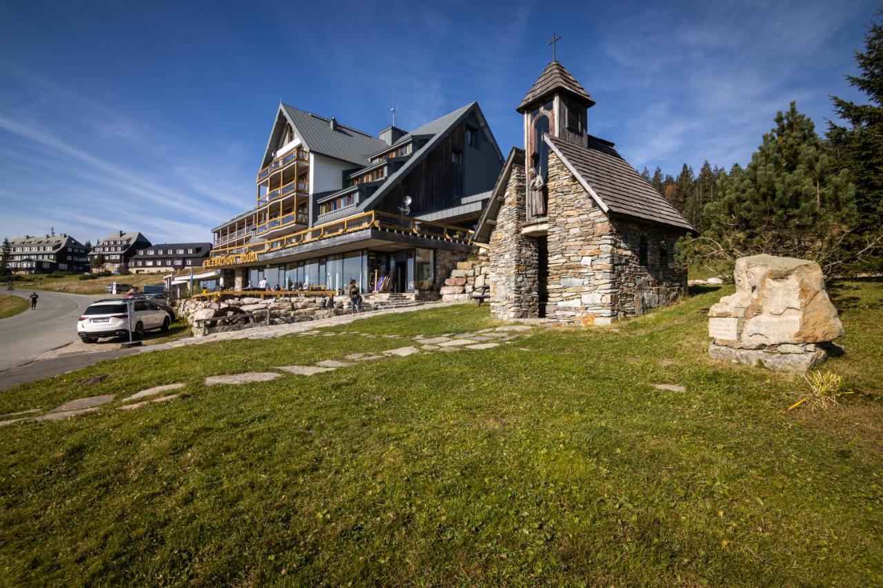 Resort Sv. František - Hotel Erlebachova Bouda Špindlerŭv Mlýn Buitenkant foto