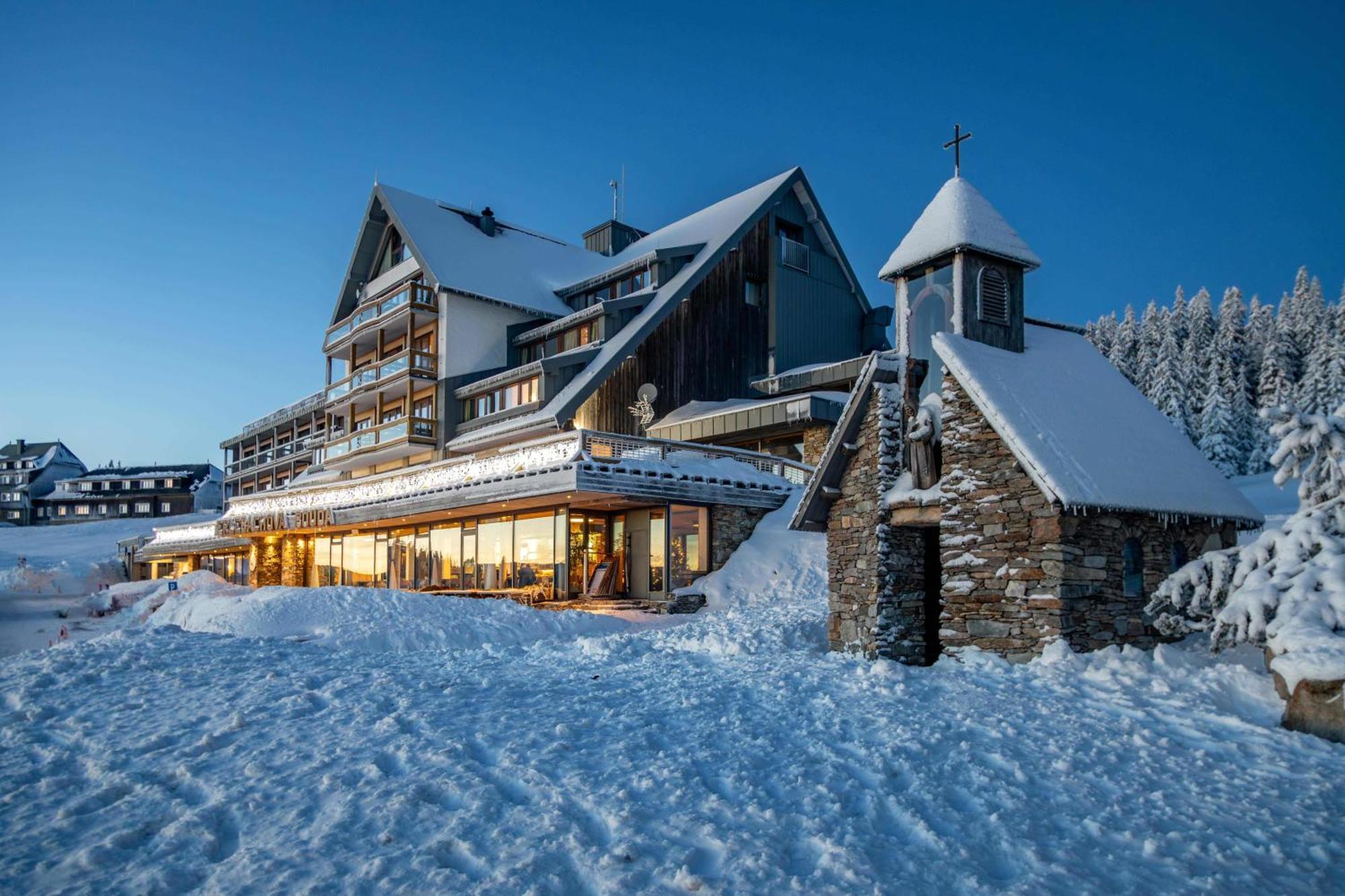 Resort Sv. František - Hotel Erlebachova Bouda Špindlerŭv Mlýn Buitenkant foto
