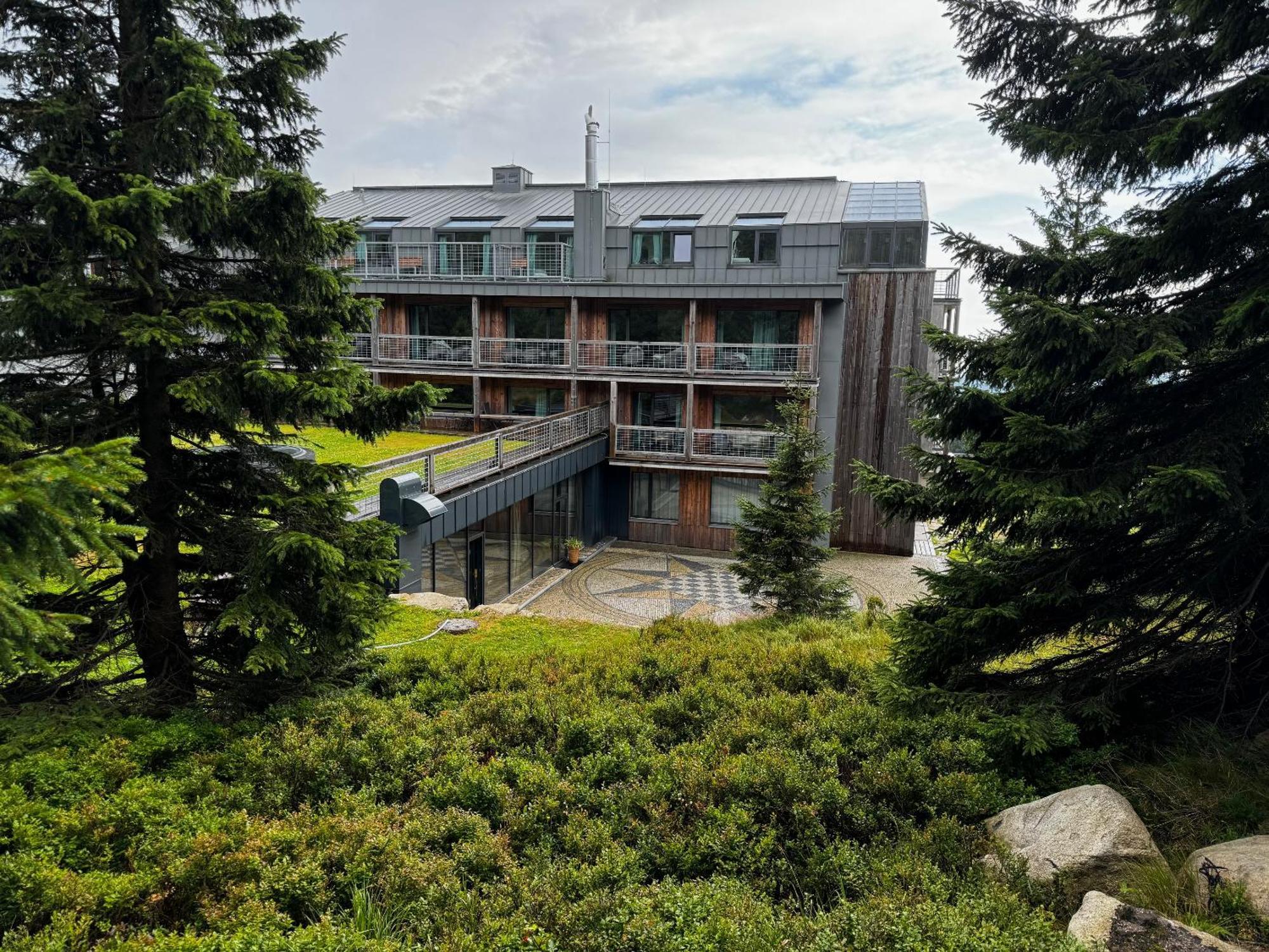 Resort Sv. František - Hotel Erlebachova Bouda Špindlerŭv Mlýn Buitenkant foto